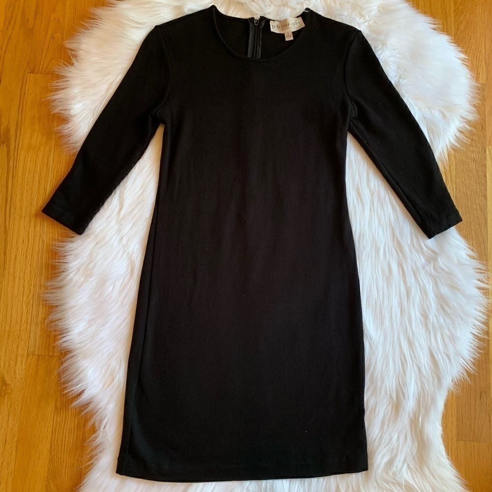 Women’s Black Philosophy Dress Size Small Mimimalist